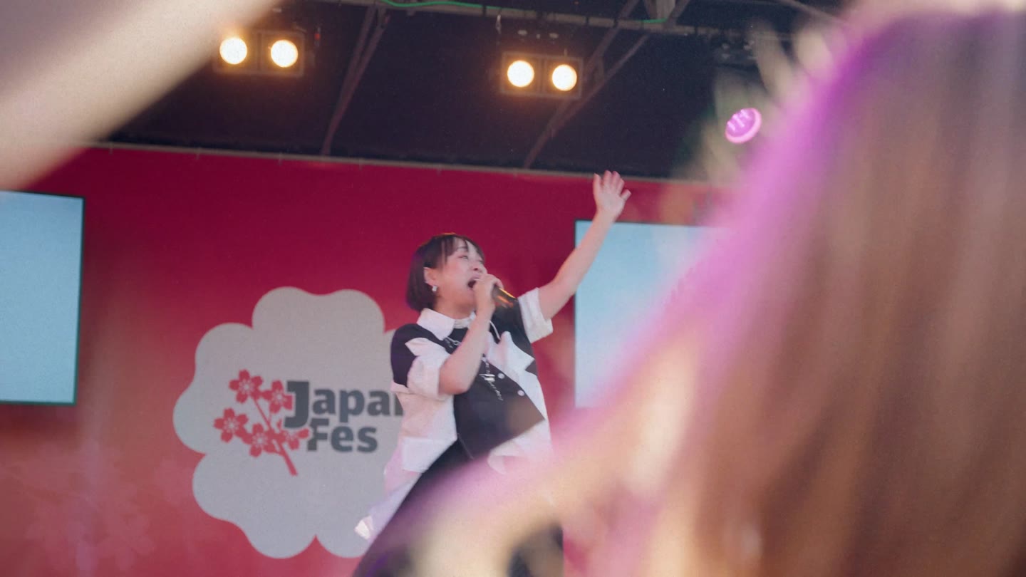 Optreden op het podium van Japan Fes 2025
